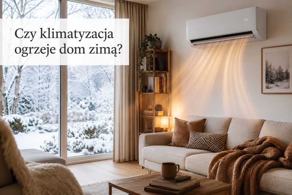 Czy klimatyzacja może ogrzewać dom zimą?